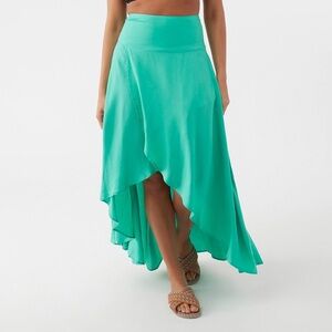 O'Neill Aqua Maxi Skirt Size Small
